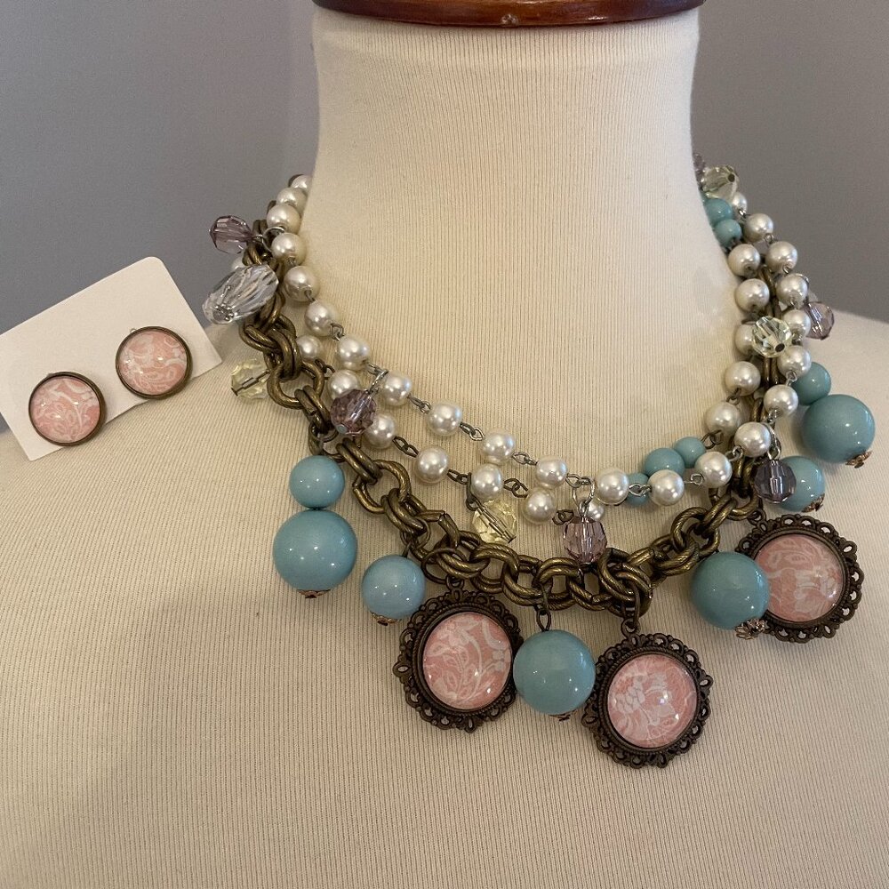 Plunder Designs necklace and earrings